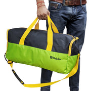 Buddys Duffle Gym Bag 32 Ltr - Green & Black